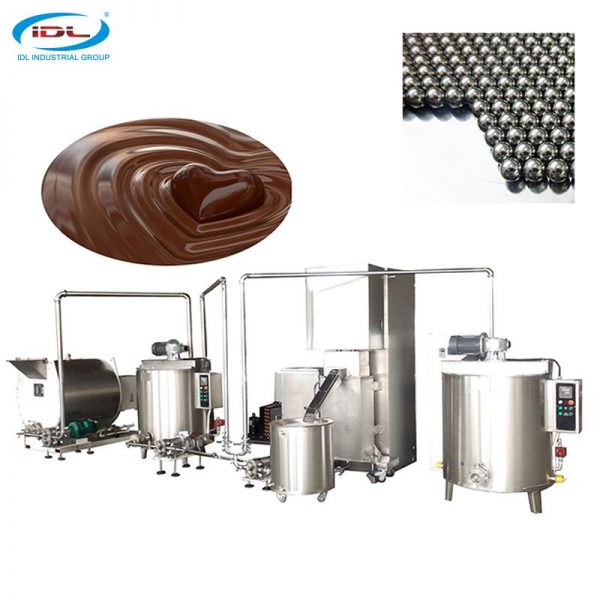Chocolate ball mill system